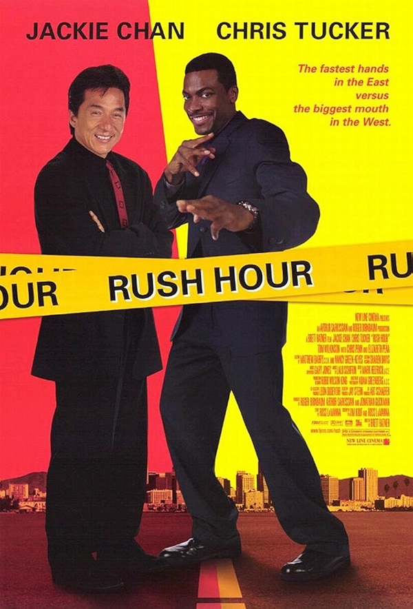 Movie poster for RUSH HOUR (UA rated)