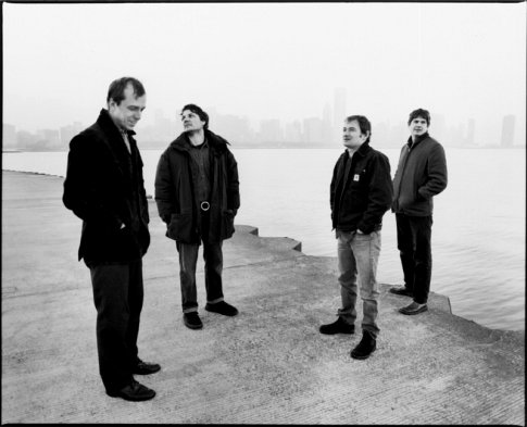 Jeff Tweedy, John Stirratt, Leroy Bach, and Glenn Kotche in I Am Trying to Break Your Heart (2002)