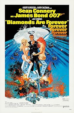 Poster of Diamonds Are Forever (james Bond 007)