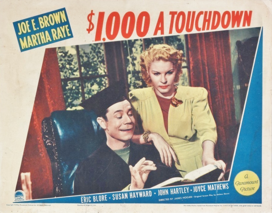 $1000 a Touchdown (1939) - IMDb