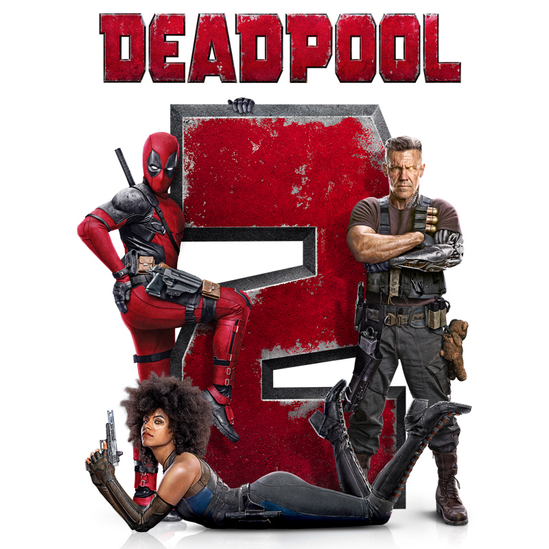 Josh Brolin, Ryan Reynolds, and Zazie Beetz in Deadpool 2 (2018)
