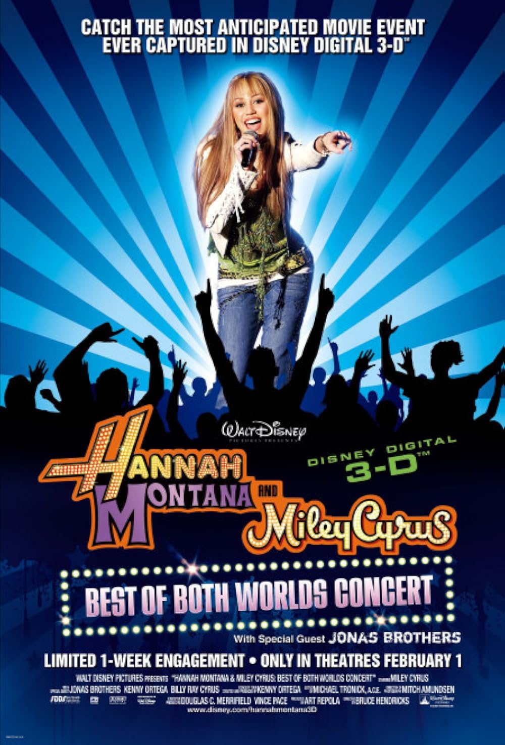 Hannah Montana And Miley Cyrus Best Of Both Worlds Concert 2008 IMDb