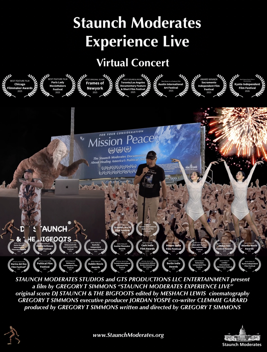 The Staunch Moderates® Experience Live: Virtual Concert