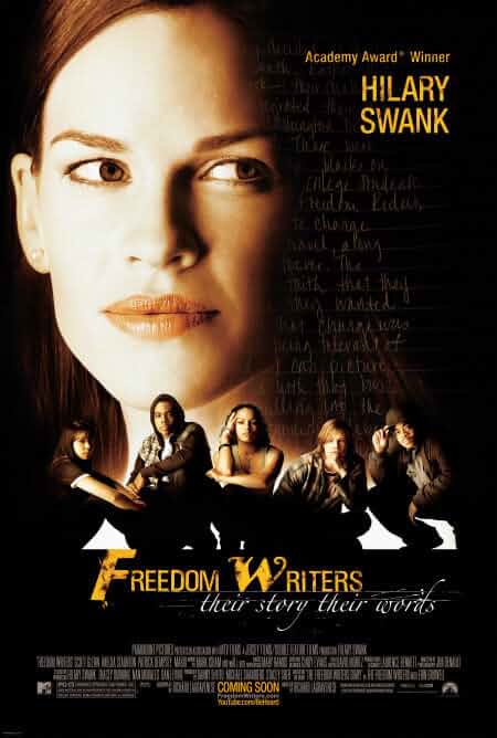 Hilary Swank, Mario, Hunter Parrish, April Hernandez Castillo, Jason Finn, and Jaclyn Ngan in Freedom Writers (2007)