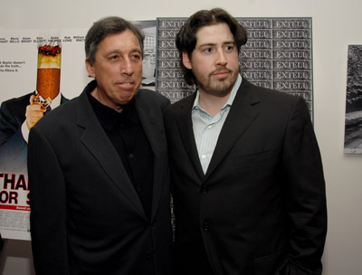 Ivan Reitman and Jason Reitman at an event for Thank You for Smoking (2005)