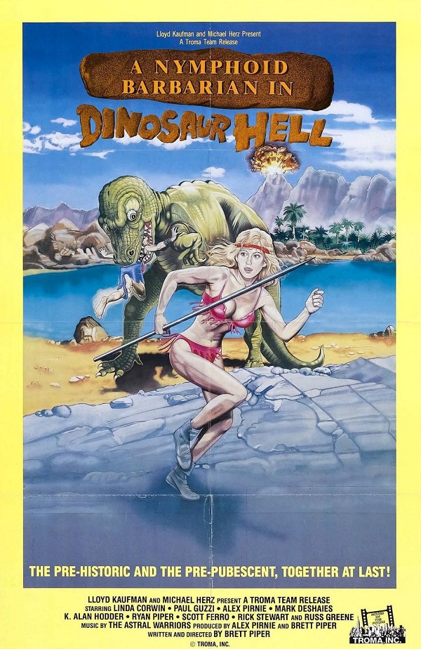Poster of A Nymphoid Barbarian in Dinosaur Hell