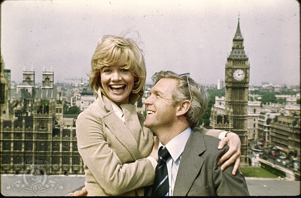 Judy Geeson and John Stride in Brannigan (1975)