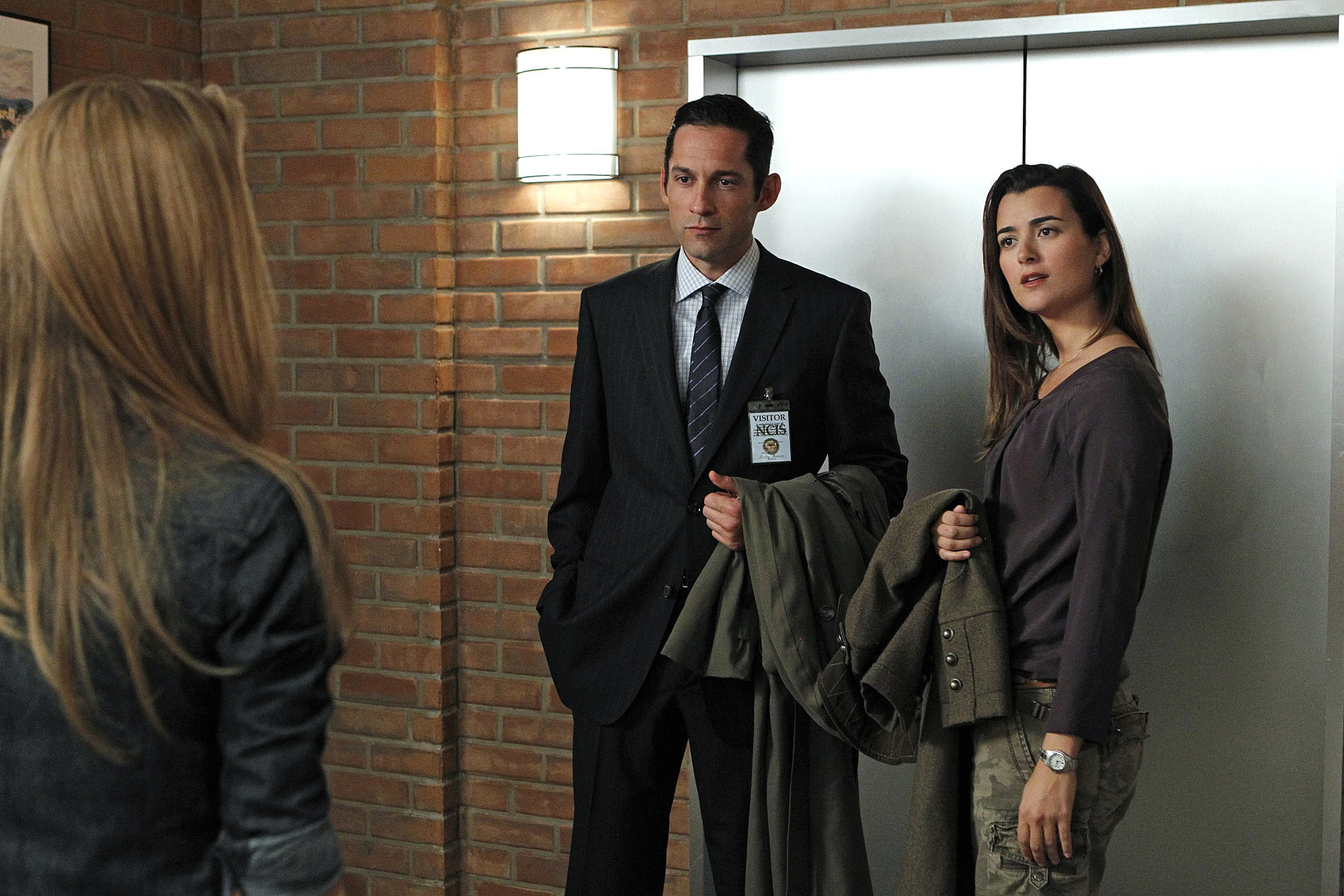 Enrique Murciano, Sarah Jane Morris, and Cote de Pablo in NCIS (2003)