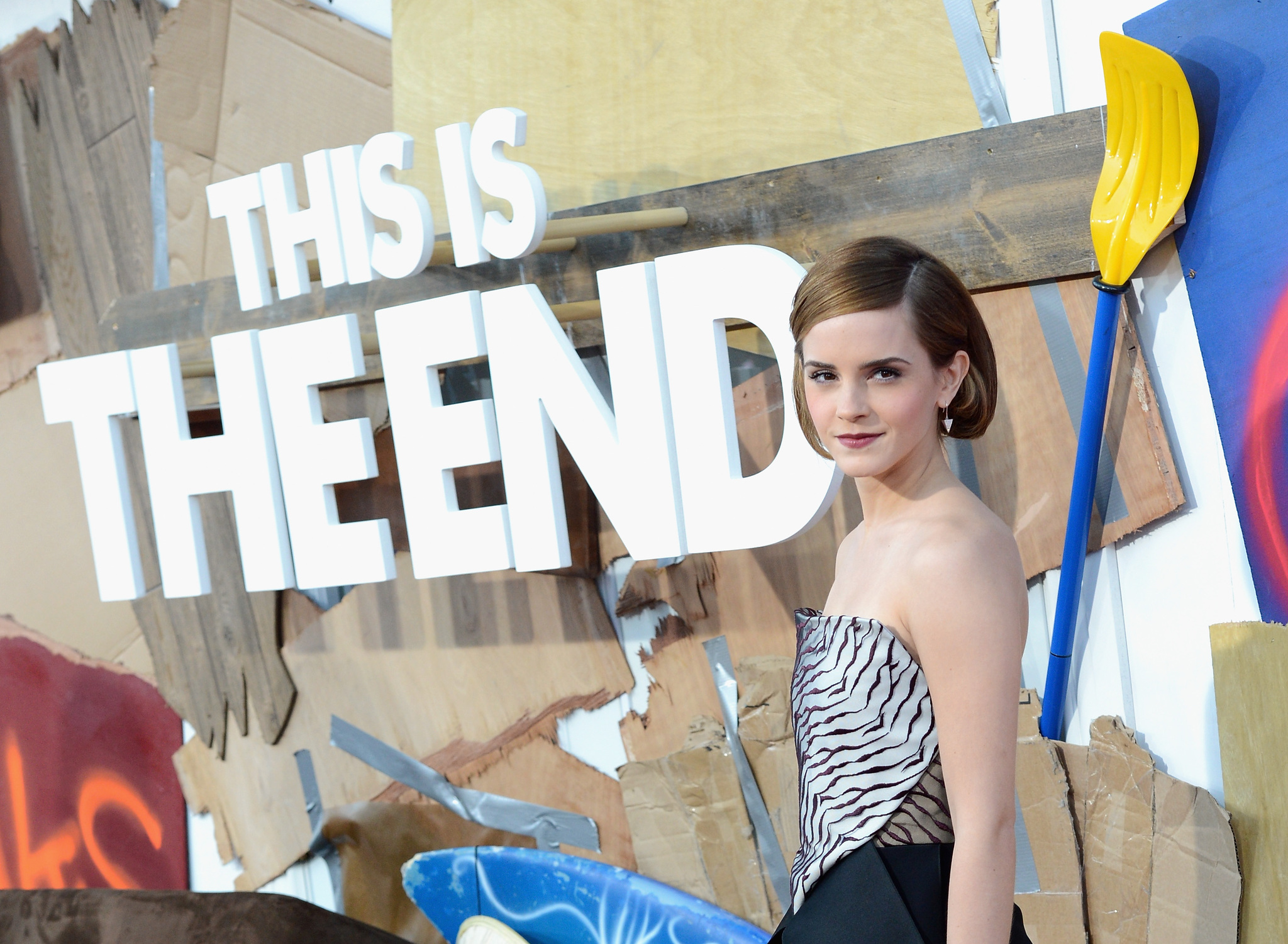 Emma Watson at an event for This Is the End (2013)