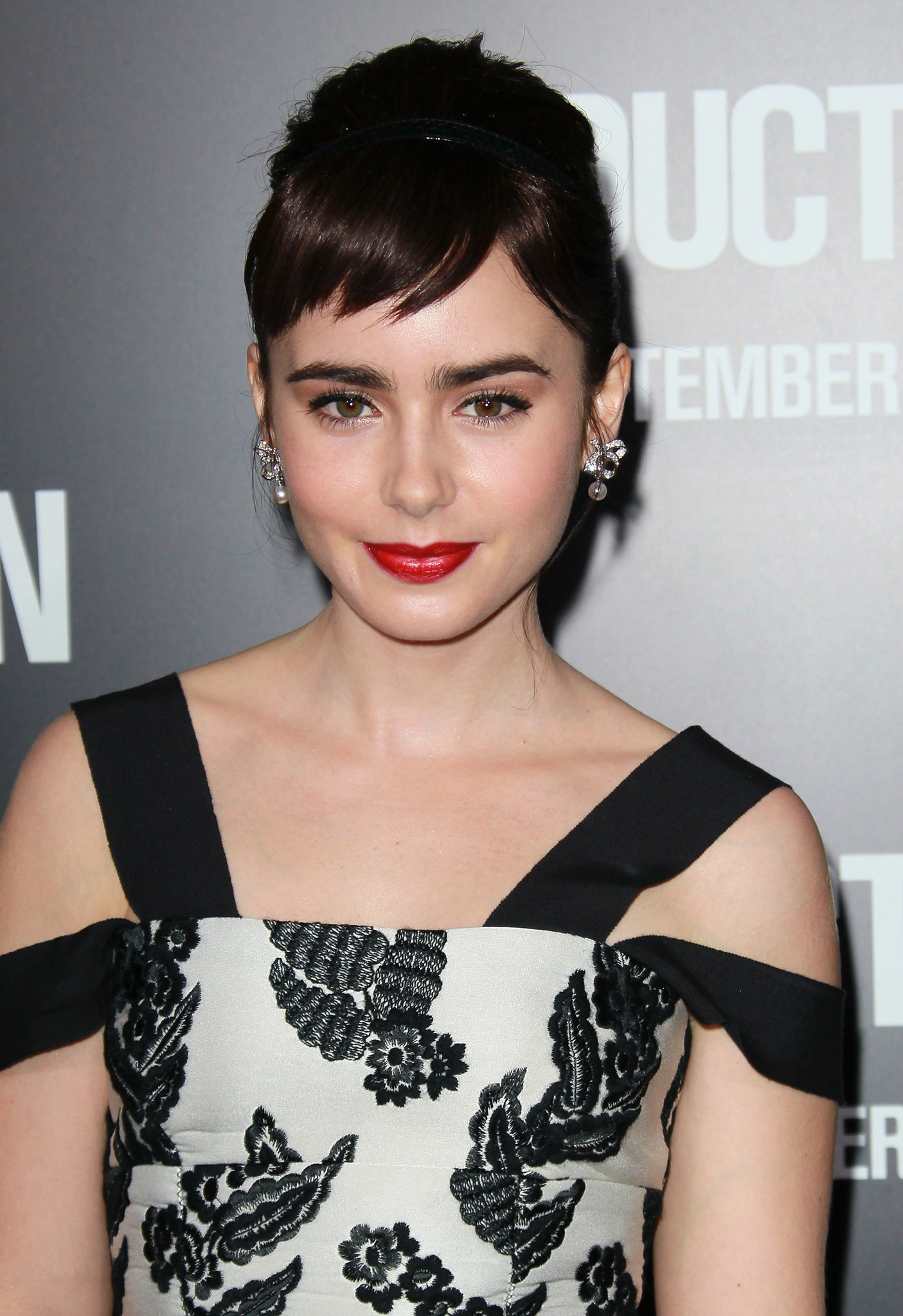 Lily Collins at an event for Abduction (2011)