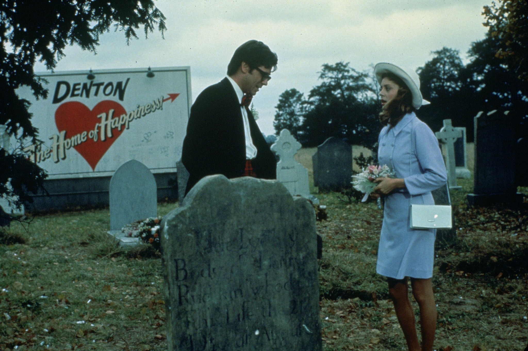 Susan Sarandon and Barry Bostwick in The Rocky Horror Picture Show (1975)