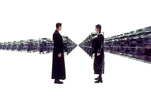 Keanu Reeves and Carrie-Anne Moss in The Matrix (1999)