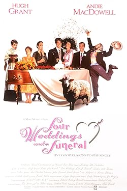 Poster of Four Weddings and a Funeral