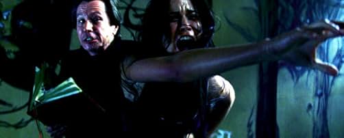 Gary Oldman and Odette Annable in The Unborn (2009)