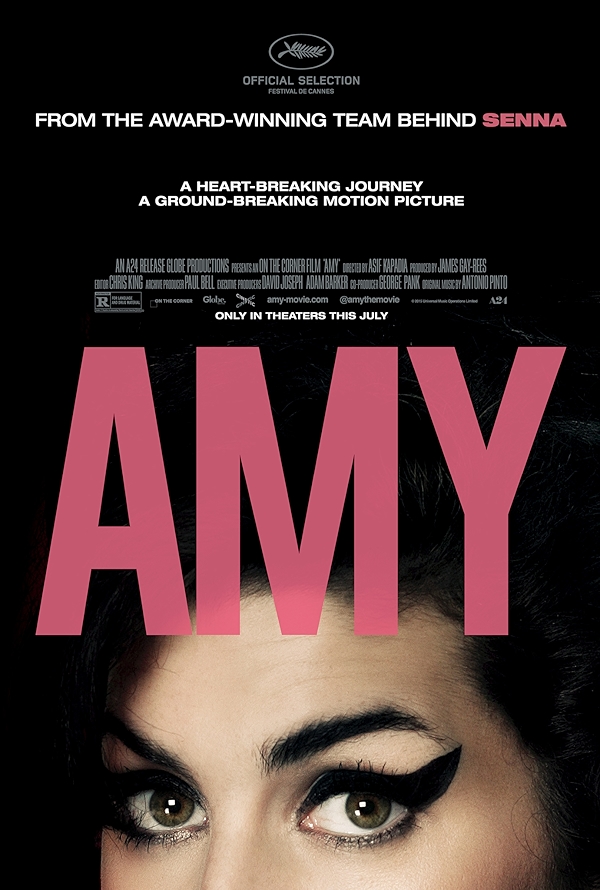 Movie poster for AMY (UA rated)