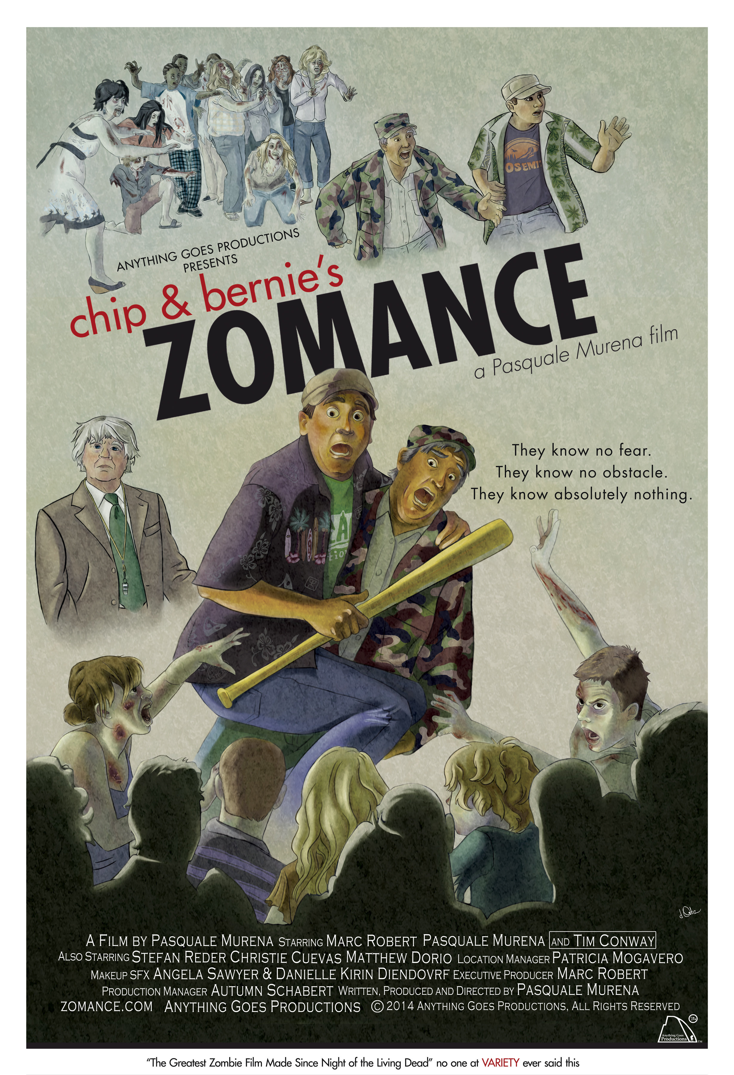Poster of Chip & Bernie's Zomance