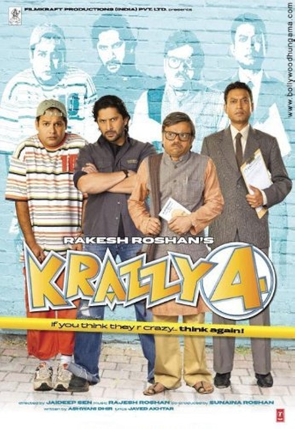 Movie poster for KRAZZY - 4 (U rated)