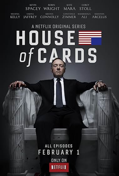 House of Cards (server 2) S01-S06 TV series poster - watch and download all episodes free