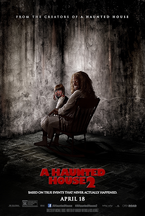 Movie poster for A HAUNTED HOUSE 2 (UA rated)