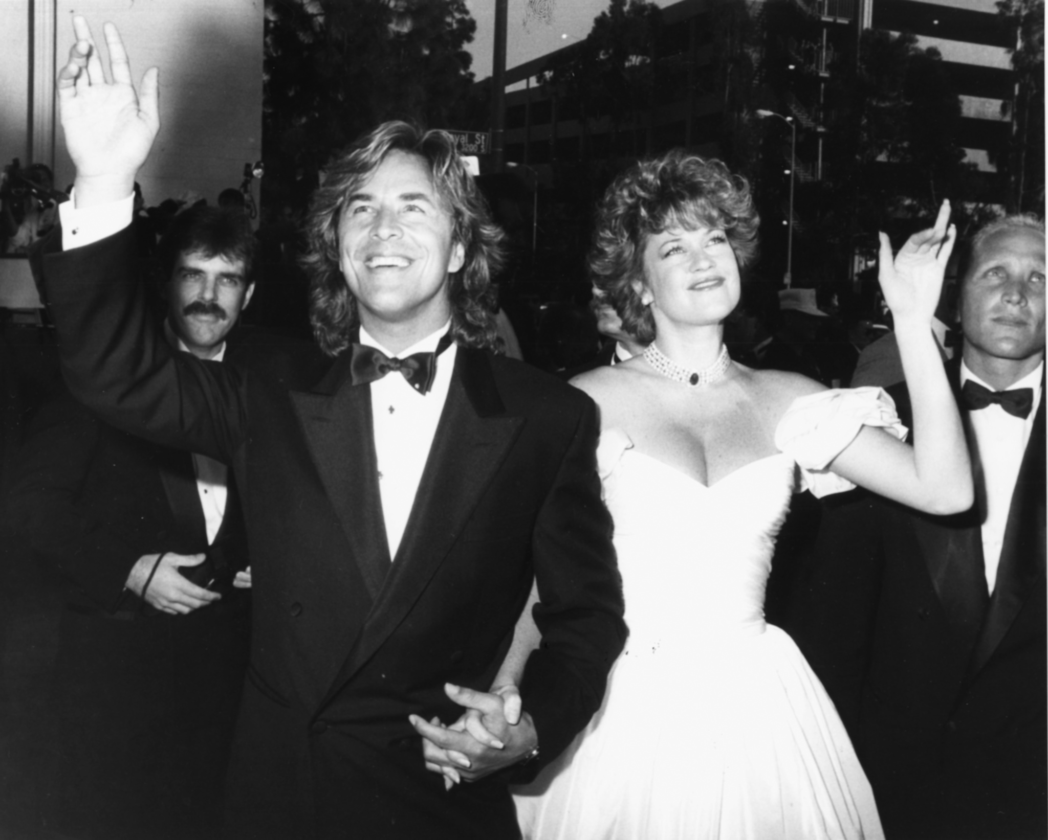 Melanie Griffith and Don Johnson at an event for The 61st Annual Academy Awards (1989)