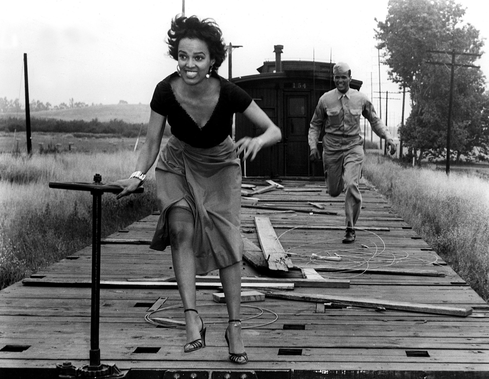 Harry Belafonte and Dorothy Dandridge in Carmen Jones (1954)