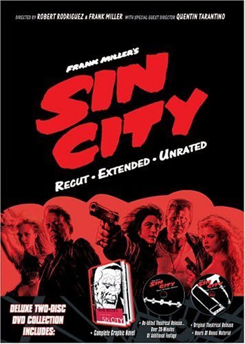 Bruce Willis, Benicio Del Toro, Jessica Alba, Rosario Dawson, and Clive Owen in Sin City (2005)