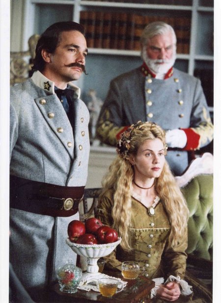 Bo Brinkman, John Castle, and Christie Lynn Smith in Gods and Generals (2003)