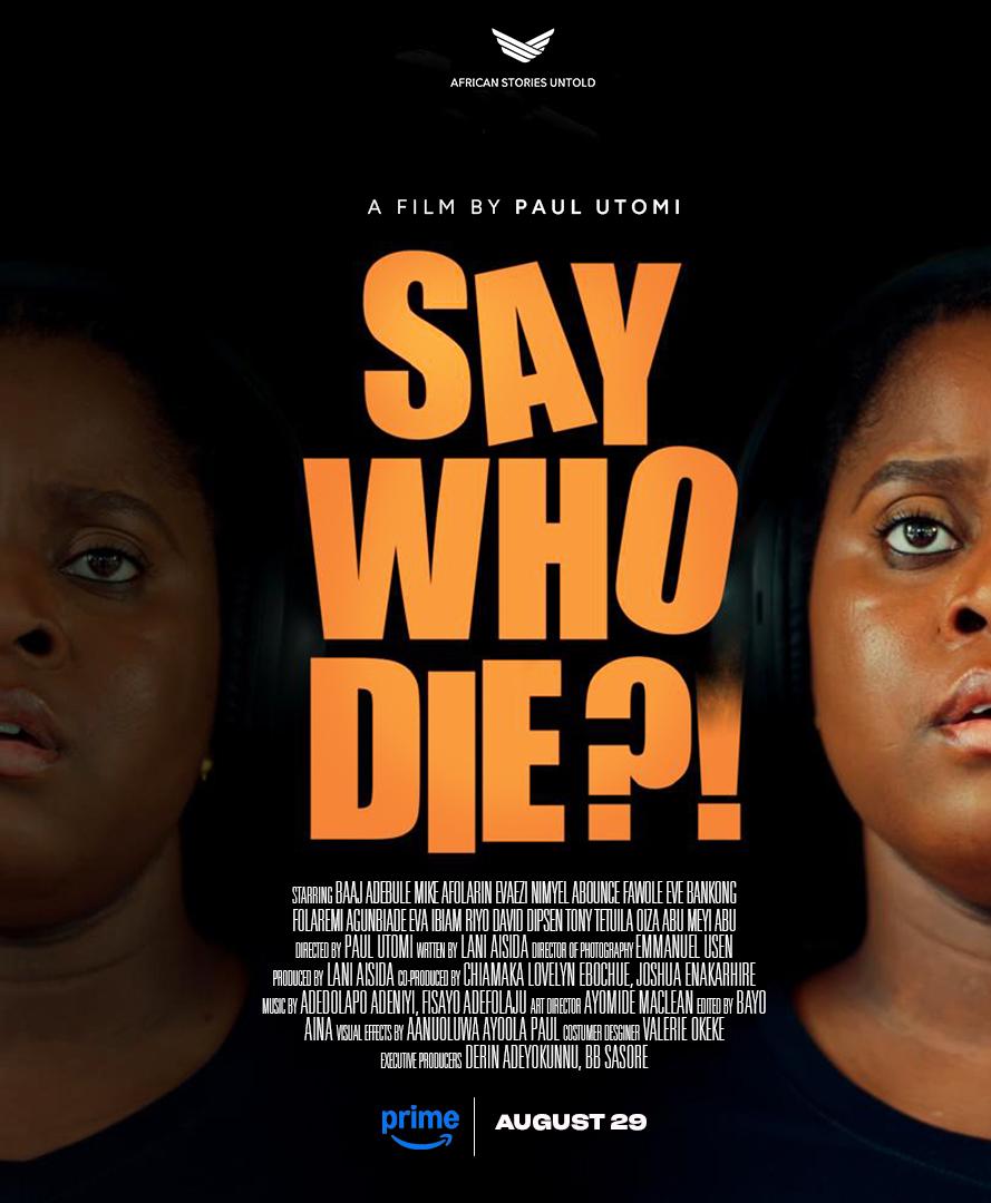 Poster of Say Who Die