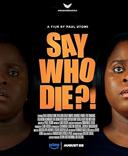 Poster of Say Who Die