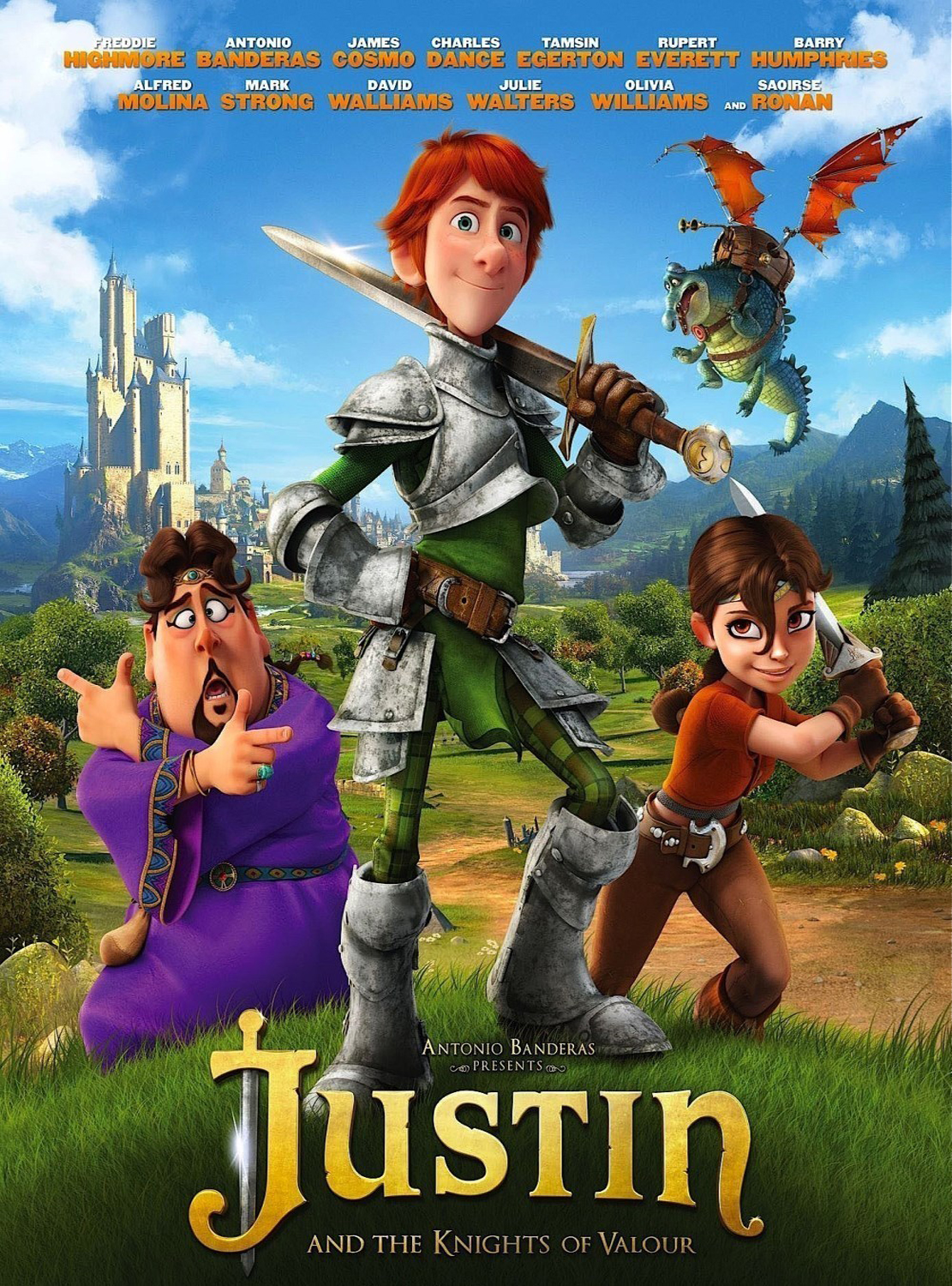 Poster of Justin and the Knights of Valour