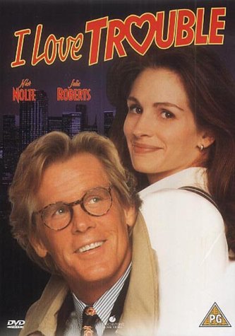 Julia Roberts and Nick Nolte in I Love Trouble (1994)