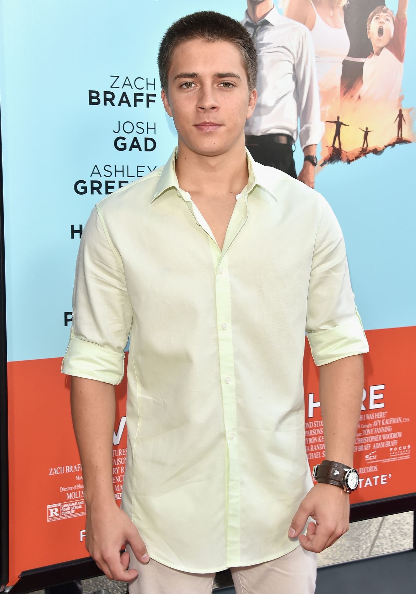 William Brent at an event for Wish I Was Here (2014)