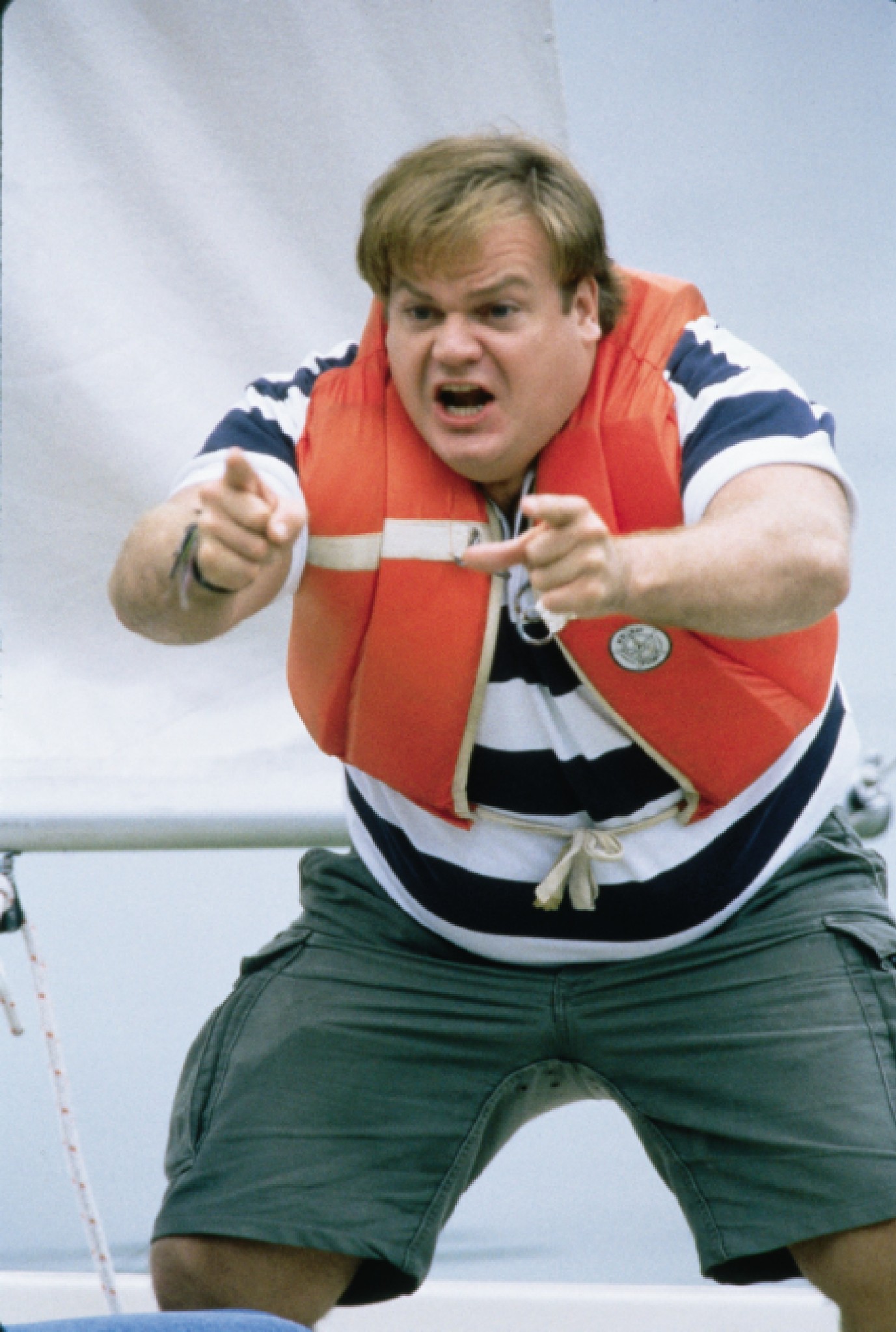 Chris Farley and David Spade in Tommy Boy (1995)