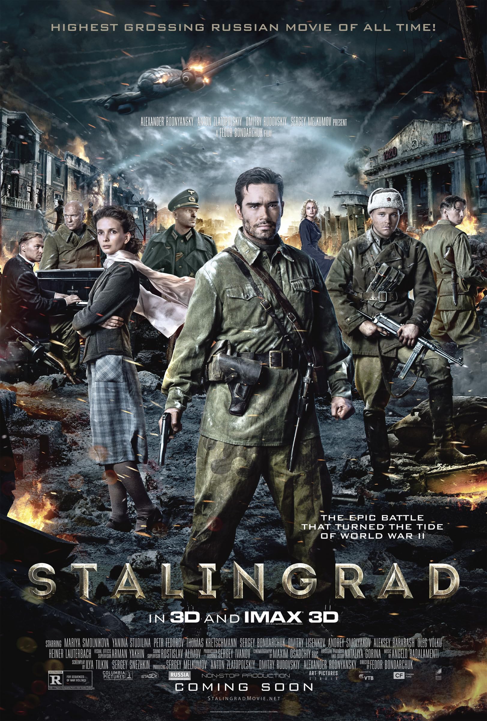 Stalingrad 2013 ORG Hindi Dual Audio 1080p | 720p | 480p BluRay ESub Download