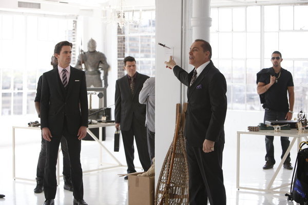 Al Sapienza and Matt Bomer in White Collar (2009)