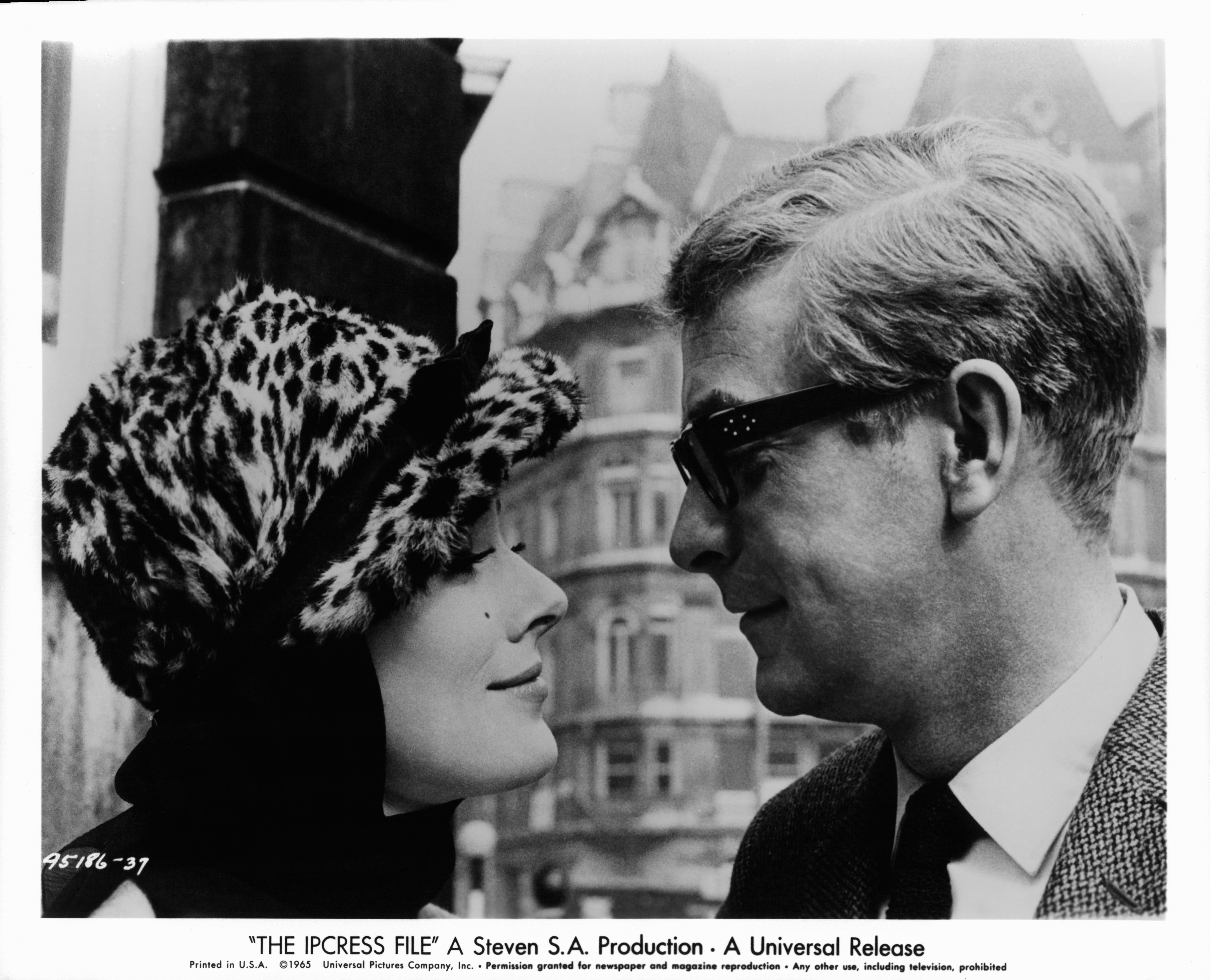 Michael Caine and Sue Lloyd in The Ipcress File (1965)