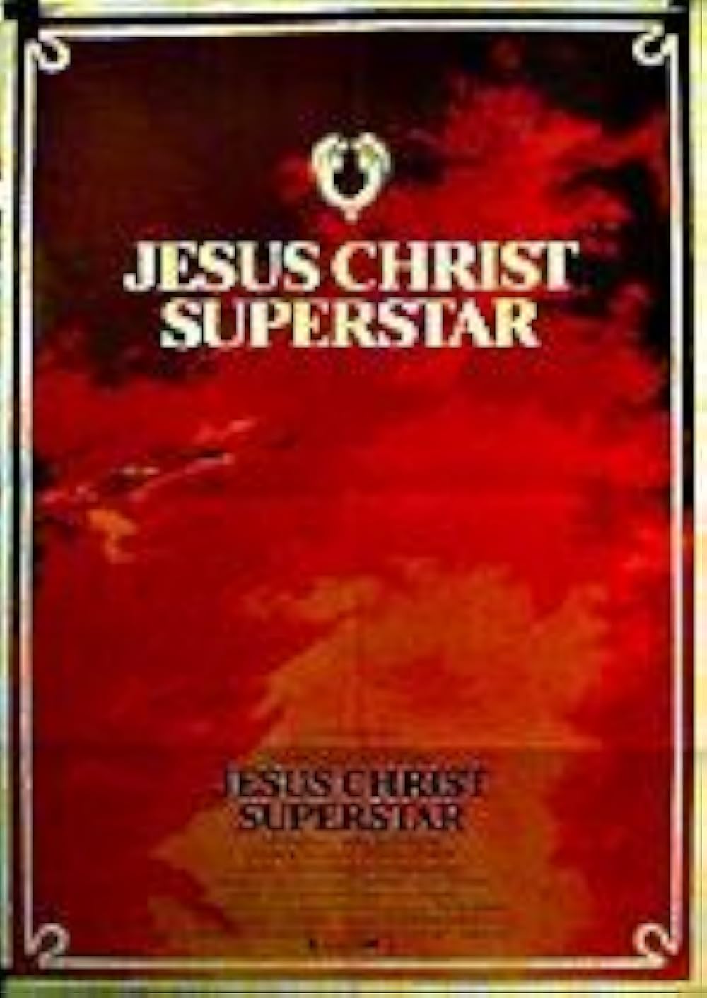 KOZIK JESUS CHRIST SUPER FLYシルクスクリーンポスター KOZIK JESUS CHRIST SUPER FLYシルクスクリーンポスター