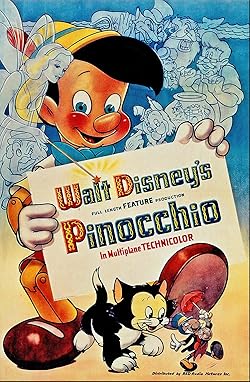 Poster of Pinocchio (1940)