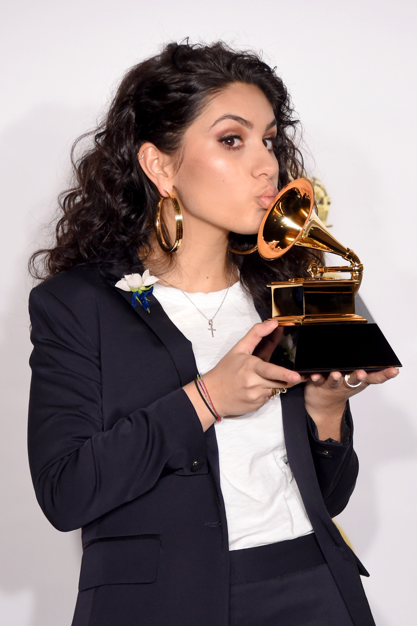 Alessia Cara at an event for The 60th Annual Grammy Awards (2018)