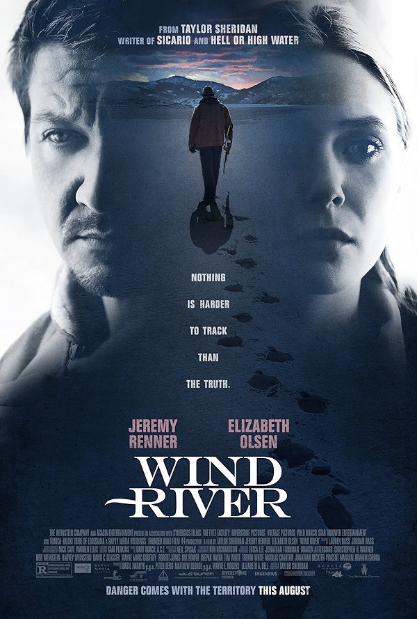 Movie poster for WIND RIVER (UA rated)