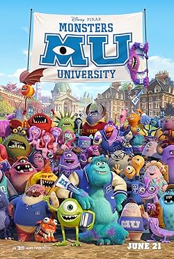 Poster of Monsters University
