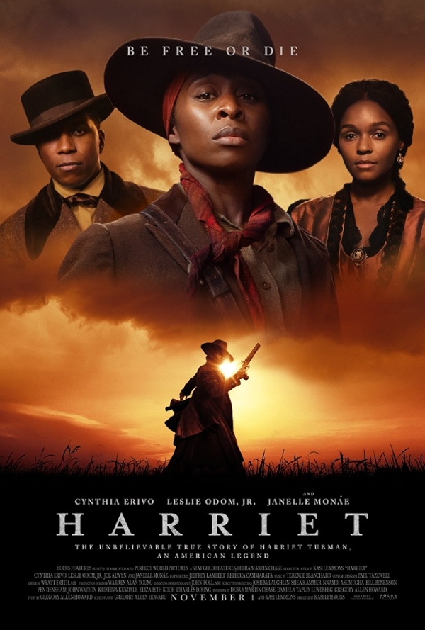 Movie poster for HARRIET (UA rated)