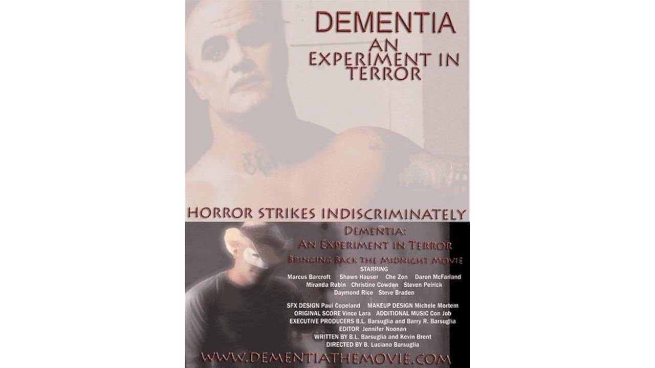 Watch Dementia: An Experiment in Terror 2006 Watch Online Full Free