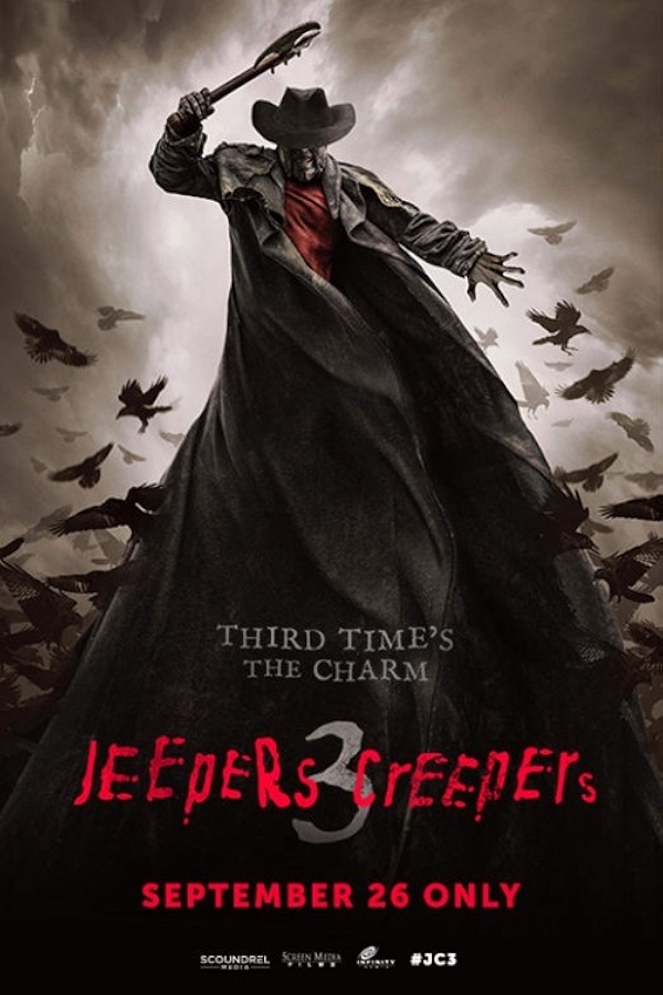 Movie poster for JEEPERS CREEPERS 3 (A rated)