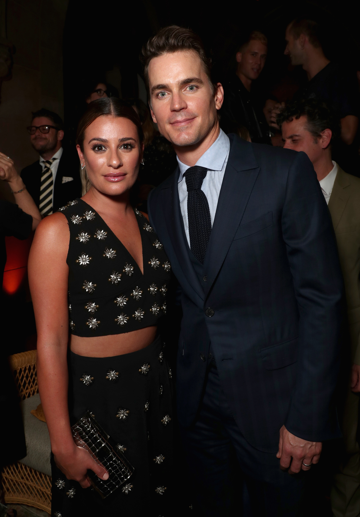 Matt Bomer and Lea Michele at an event for The Last Tycoon (2016)