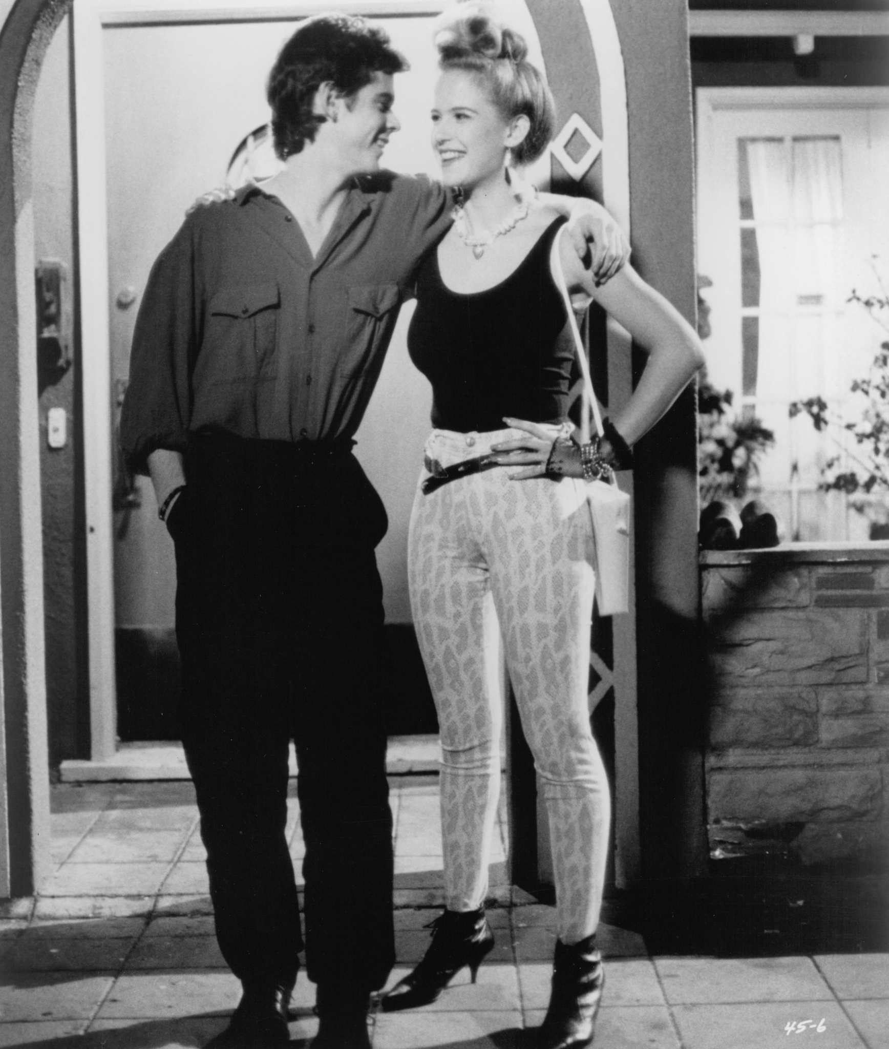 Kelly Preston and C. Thomas Howell in Secret Admirer (1985)