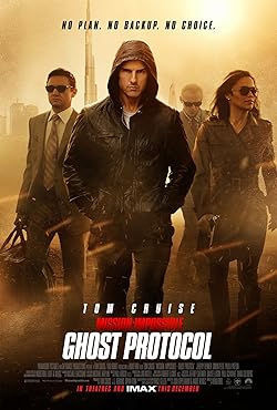Poster of Mission Impossible Ghost Protocol