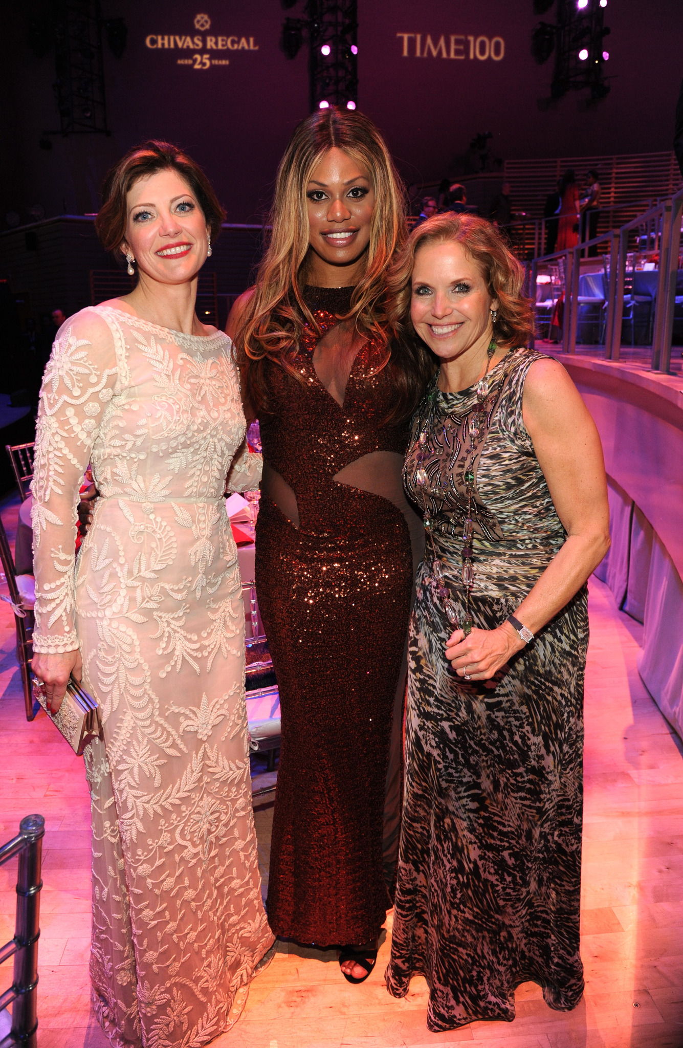 Katie Couric, Laverne Cox, and Norah O'Donnell