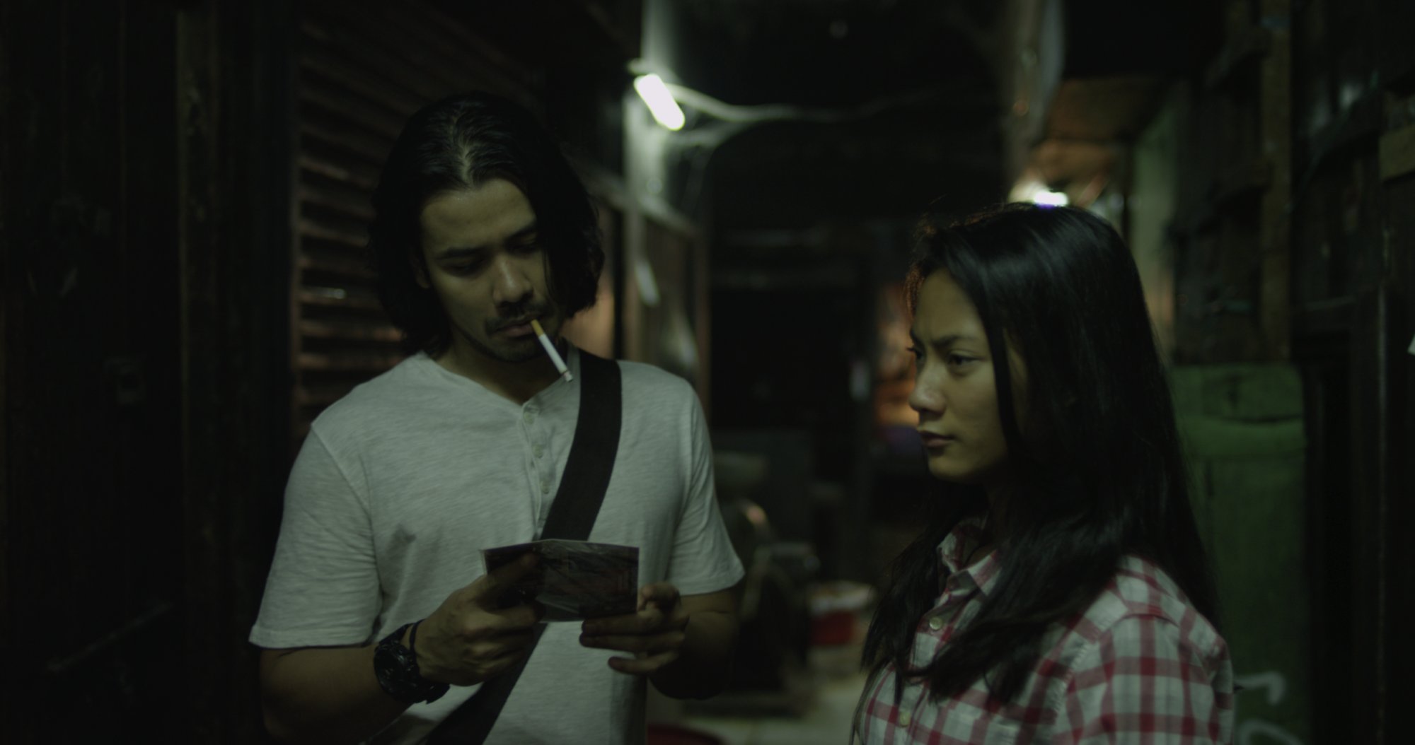 Tara Basro and Chicco Jerikho in A Copy of My Mind (2015)