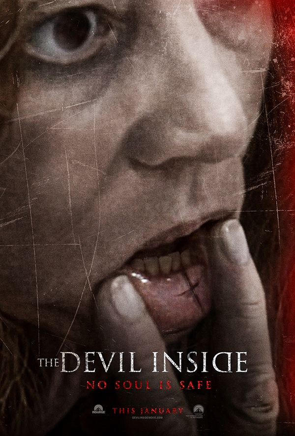 Movie poster for THE DEVIL INSIDE (UA rated)
